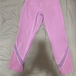 Lululemon Athletica Pink Leggings